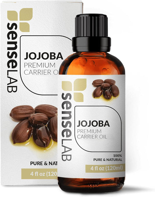 Natural Jojoba Oil -100% Pure Jojoba Oil - Cold pressed Jojoba Oil - Hair Jojoba Oil - Skin Jojoba Oil - Nail Jojoba Oil (120ml)