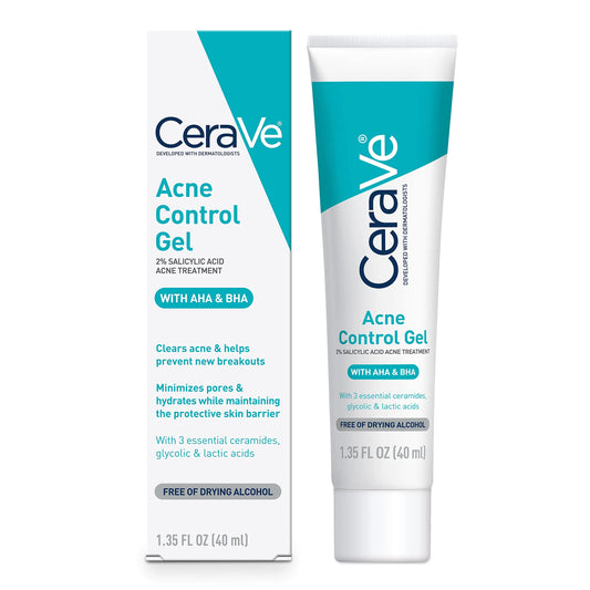 CeraVe Acne Control Gel, 2% Salicylic Acid Acne