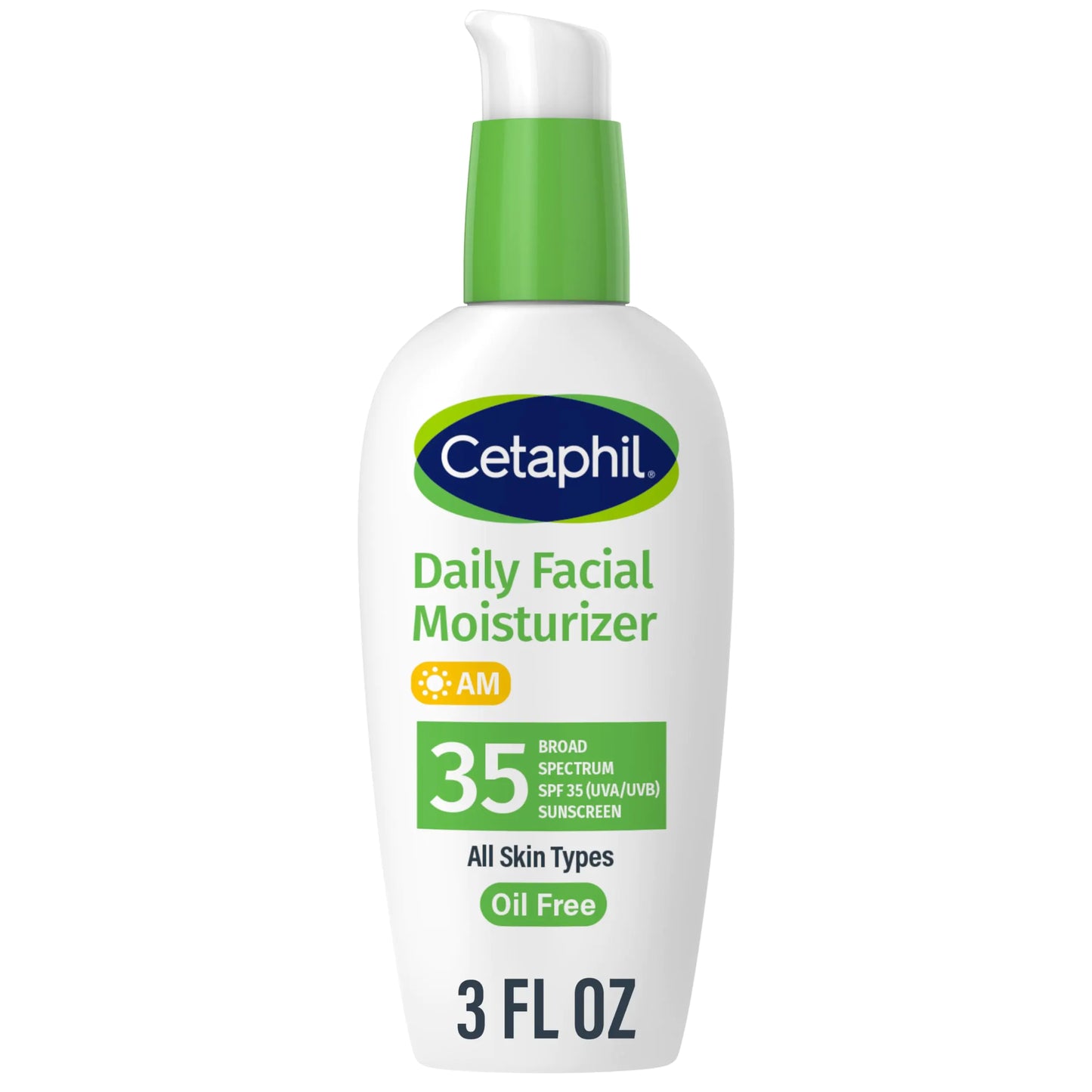 Cetaphil Face Moisturizer, Daily Oil Free Facial Moisturizer with SPF 35