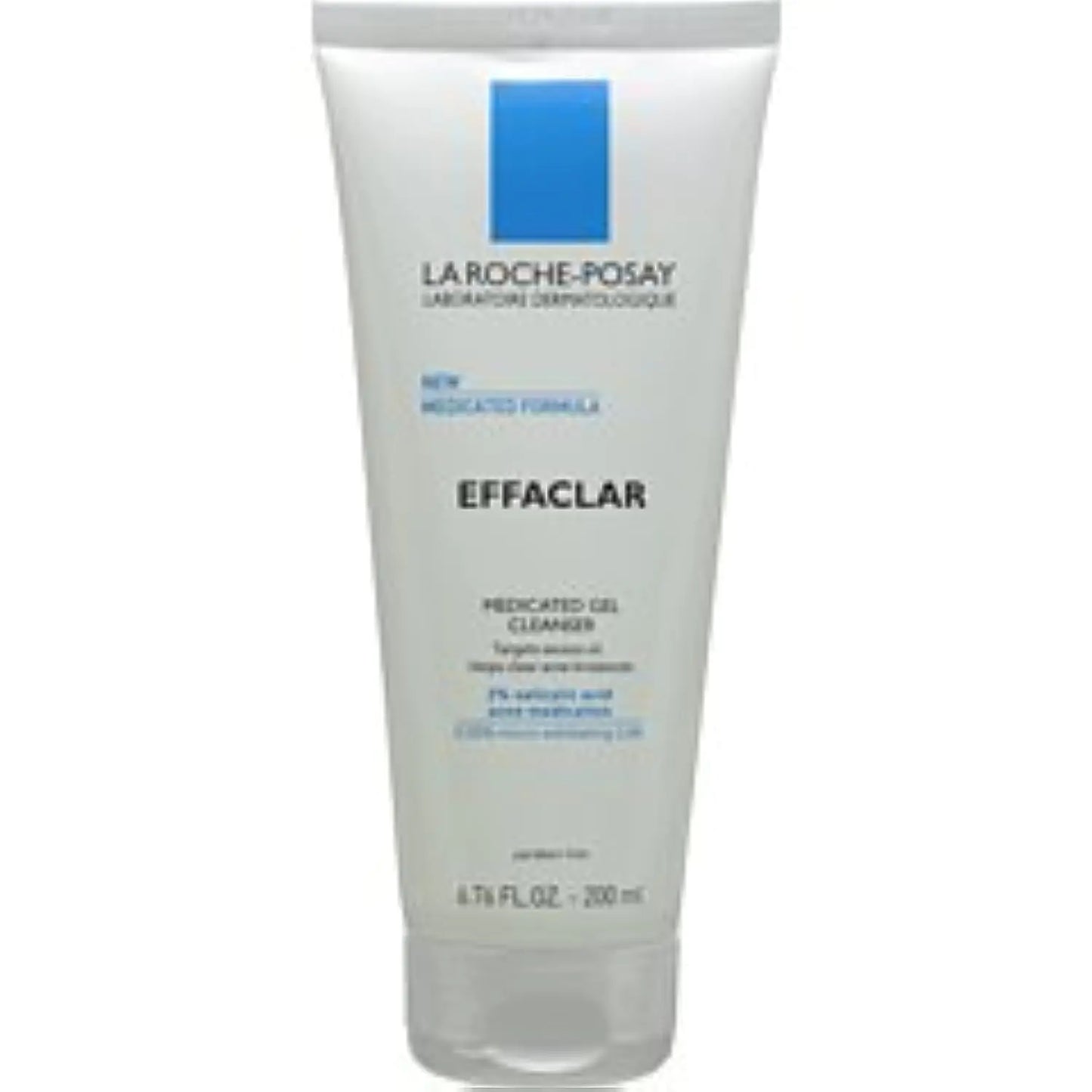 La Roche-Posay Effaclar Medicated Gel Cleanser | 2% Salicylic Acid Cleanser + LHA + Glycerin | Foaming Acne Face Wash